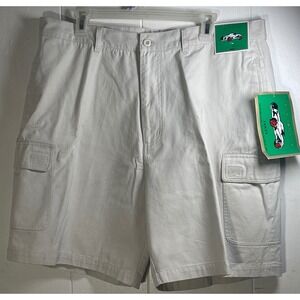 ZENITH Men's Cargo Shorts Beige W38 100 Cotton Casual Outdoor Adventure